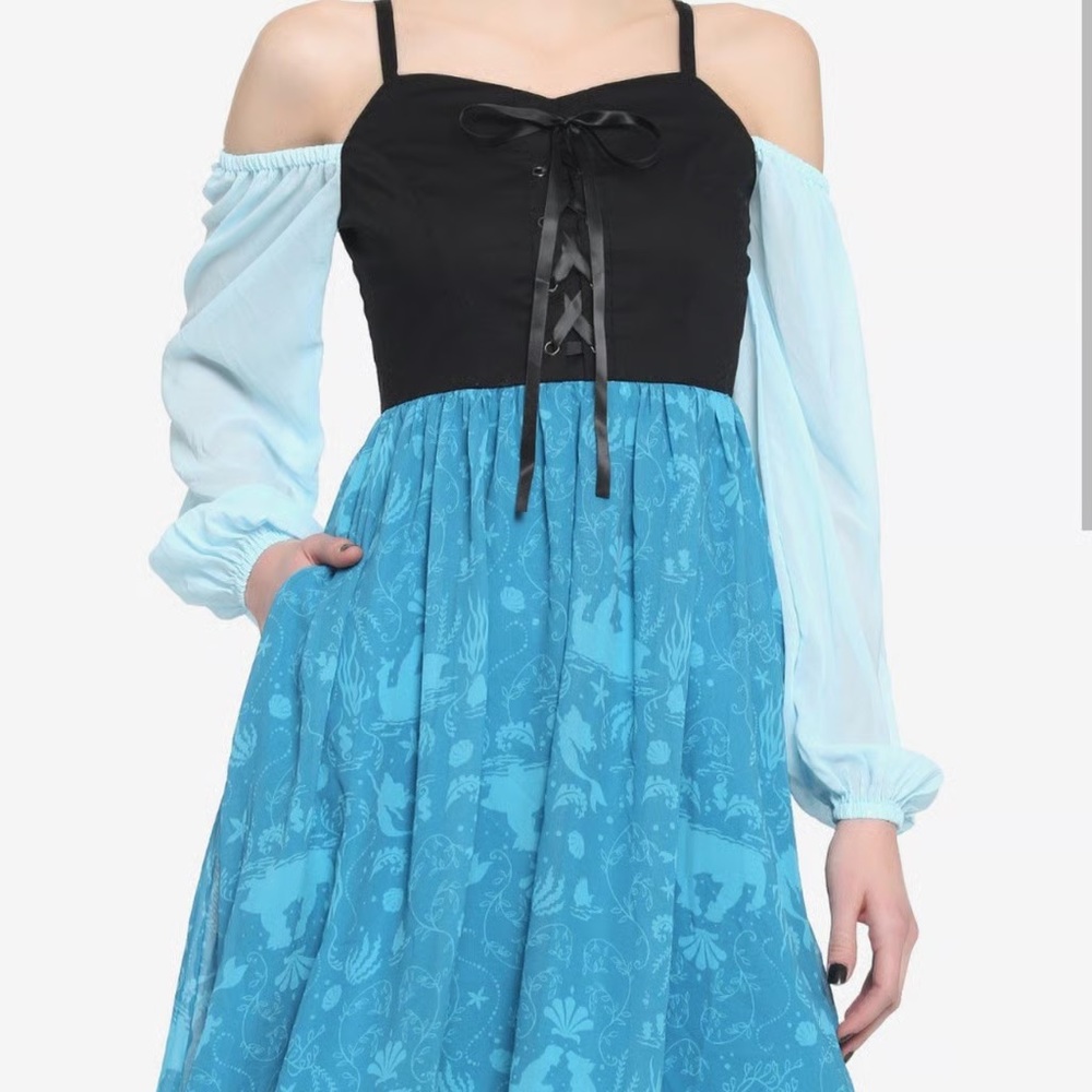 Little Mermaid Cosplay Dress - Plus Size